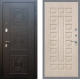Входная металлическая Дверь Рекс (REX) 10 FL-183 Беленый дуб в Голицыно