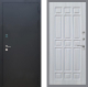 Входная металлическая Дверь Рекс (REX) 1A Черный Муар FL-33 Сандал белый в Голицыно