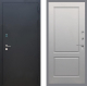 Входная металлическая Дверь Рекс (REX) 1A Черный Муар FL-117 Грей софт в Голицыно