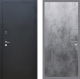 Входная металлическая Дверь Рекс (REX) 1A Черный Муар FL-290 Бетон темный в Голицыно
