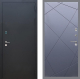 Входная металлическая Дверь Рекс (REX) 1A Черный Муар FL-291 Силк титан в Голицыно