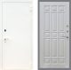 Входная металлическая Дверь Рекс (REX) 1А Белая шагрень FL-33 Лиственница беж в Голицыно