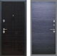 Входная металлическая Дверь Рекс (REX) 12 GL Дуб тангенальный черный в Голицыно
