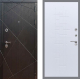 Входная металлическая Дверь Рекс (REX) 13 Венге FL-289 Белый ясень в Голицыно