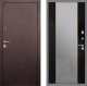 Входная металлическая Дверь Рекс (REX) Лайт 3К СБ-16 Зеркало Венге в Голицыно