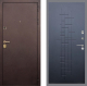 Входная металлическая Дверь Рекс (REX) Лайт 3К FL-289 Ясень черный в Голицыно