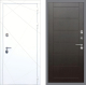 Входная металлическая Дверь Рекс (REX) 13 Силк Сноу Сити Венге в Голицыно