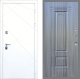 Входная металлическая Дверь Рекс (REX) 13 Силк Сноу FL-2 Сандал грей в Голицыно