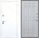 Входная металлическая Дверь Рекс (REX) 13 Силк Сноу FL-33 Сандал белый в Голицыно
