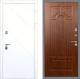 Входная металлическая Дверь Рекс (REX) 13 Силк Сноу FL-58 Морёная берёза в Голицыно