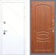 Входная металлическая Дверь Рекс (REX) 13 Силк Сноу FL-128 Морёная берёза в Голицыно
