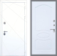 Входная металлическая Дверь Рекс (REX) 13 Силк Сноу FL-128 Силк Сноу в Голицыно