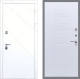 Входная металлическая Дверь Рекс (REX) 13 Силк Сноу FL-289 Белый ясень в Голицыно