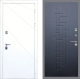 Входная металлическая Дверь Рекс (REX) 13 Силк Сноу FL-289 Ясень черный в Голицыно
