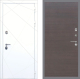 Входная металлическая Дверь Рекс (REX) 13 Силк Сноу GL венге поперечный в Голицыно
