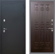 Входная металлическая Дверь Рекс (REX) 5 Черный Муар FL-33 Венге в Голицыно