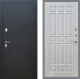 Входная металлическая Дверь Рекс (REX) 5 Черный Муар FL-33 Лиственница беж в Голицыно