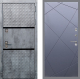 Входная металлическая Дверь Рекс (REX) 15 Бетон Темный FL-291 Силк титан в Голицыно
