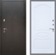 Входная металлическая Дверь Рекс (REX) 5 Серебро Антик FL-128 Силк Сноу в Голицыно