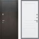 Входная металлическая Дверь Рекс (REX) 5 Серебро Антик FL-243 Силк Сноу в Голицыно