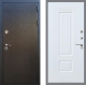 Входная металлическая Дверь Рекс (REX) Премиум-246 FL-2 Силк Сноу в Голицыно