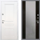 Входная металлическая Дверь Рекс (REX) Премиум-н Силк Сноу СБ-16 Зеркало Венге в Голицыно