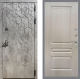 Входная металлическая Дверь Рекс (REX) 23 FL-243 Беленый дуб в Голицыно