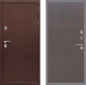 Входная металлическая Дверь Рекс (REX) 5 металл 3 мм GL венге поперечный в Голицыно