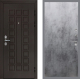 Входная металлическая Дверь Рекс (REX) Сенатор Cisa FL-290 Бетон темный в Голицыно
